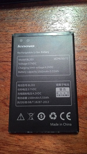 Baterai Lenovo A369i Bawaan HP